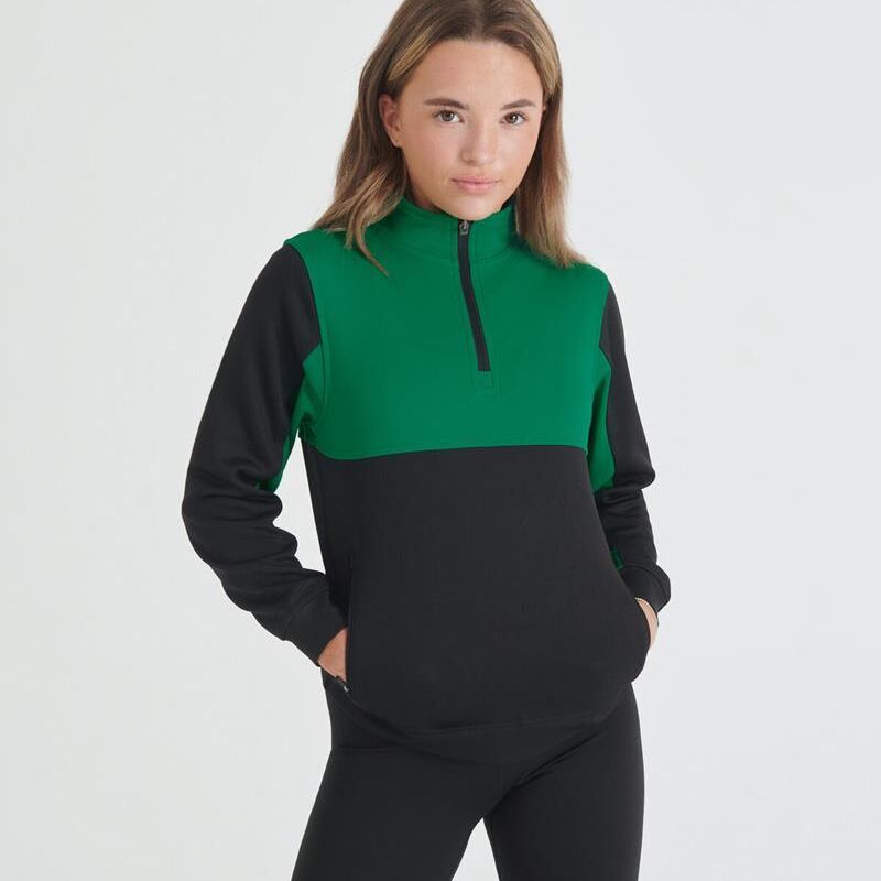 KIDS 1/4 ZIP TRACKSUIT TOP Thumbnail