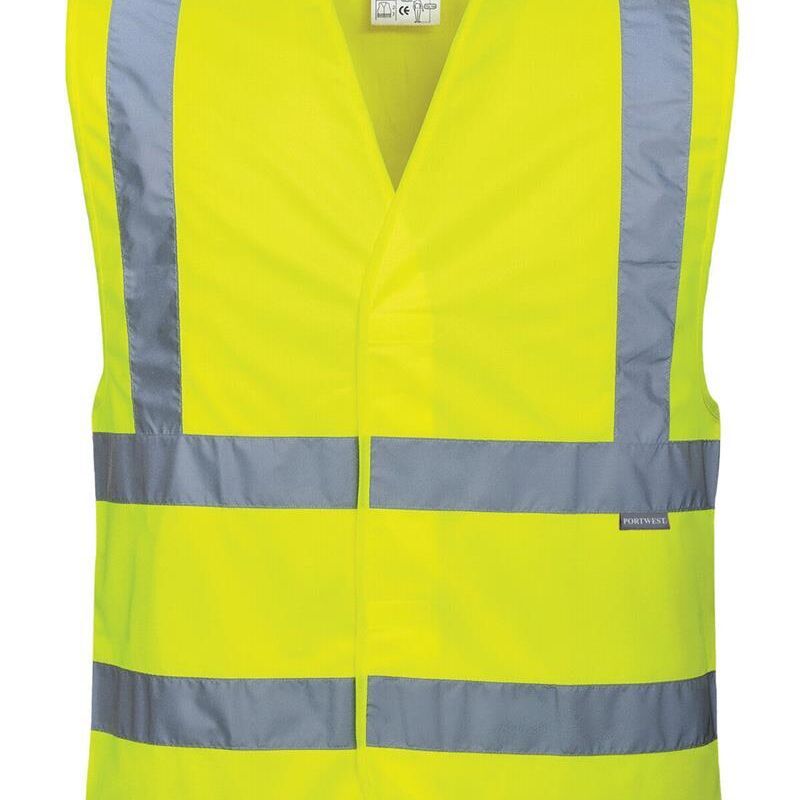 HI-VIS TWO BAND AND BRACE VEST Thumbnail