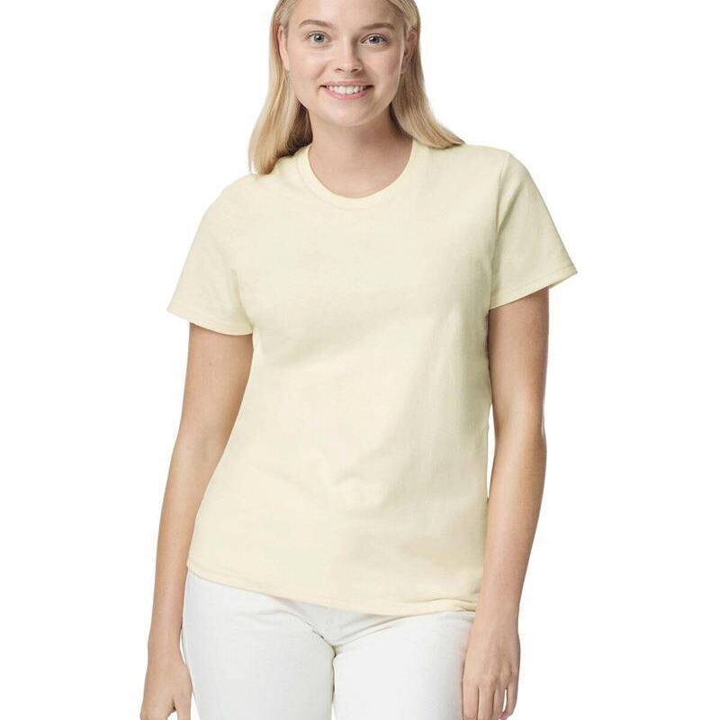 LADIES HEAVY COTTON T-SHIRT Thumbnail