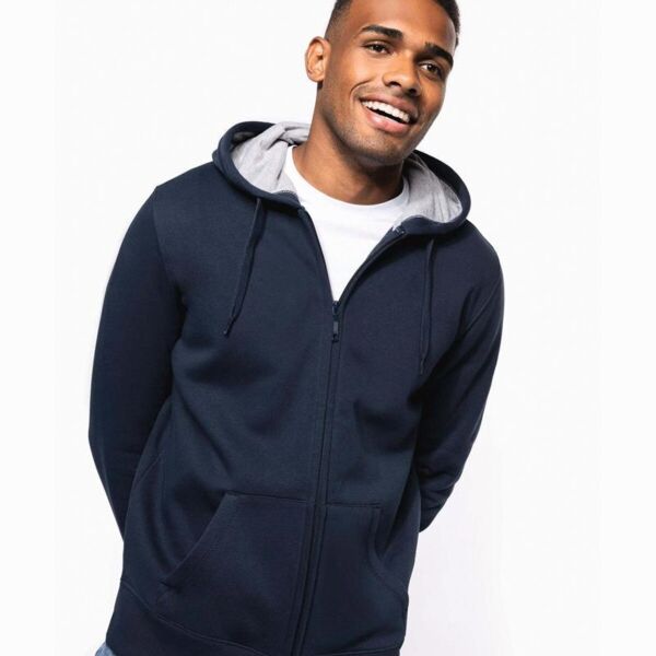 HEAVY FULL ZIP HOODED SWEATSHIRT Thumbnail