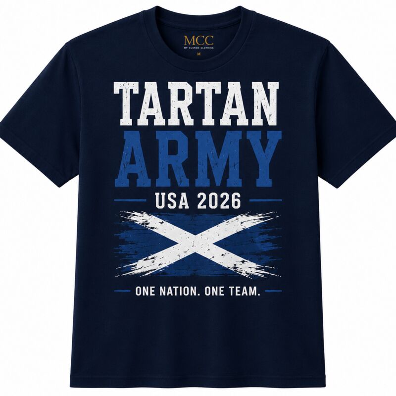 Tartan Army USA 2026 T-Shirt Thumbnail