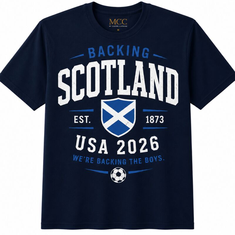 Backing Scotland USA 2026 T-Shirt Thumbnail